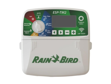 Programador eléctrico de riego RAIN BIRD de 4 Estaciones - Controlador ESP-TM2I-230V