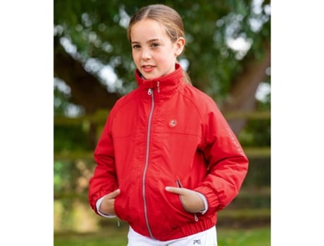 Chaqueta para Equitación PREMIER EQUINE (Niño Unisex - Rojo - 11/12 Años)