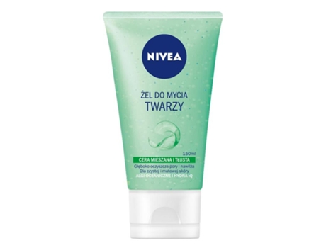 Nivea Limpiador mezcló la piel y la piel grasa 150ml