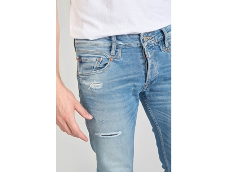 Pantalones Vaqueros para Hombre LE TEMPS DES CERISES (28 - Azul)