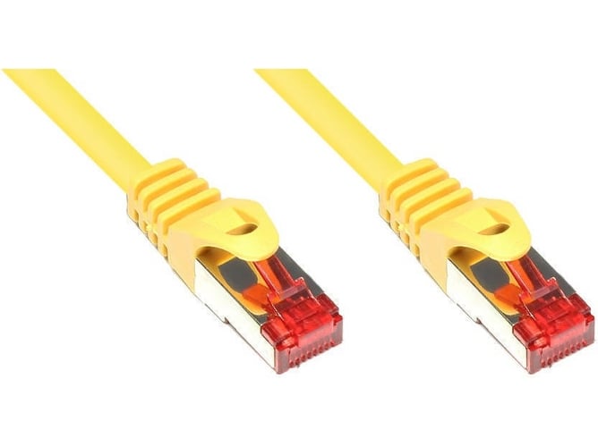 Cable de Red ALCASA (RJ45 - 25 cm - Amarillo)