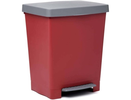 Cubo de Vasura TATAY Cubik (Rojo - 23 L)