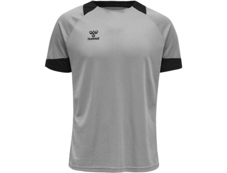 Camiseta de Hombre para Fútbol HUMMEL Lead Poly Gris (3XL)