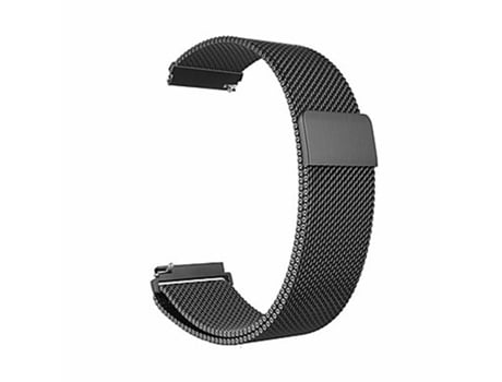 Brazalete Milanese Loop con Cierre Magnético PHONECARE para Garmin vivoactive 5 - Negro