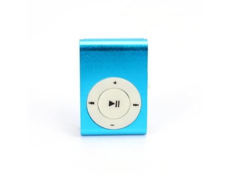 Lector MP3 Música Estéreo Carga USB Azul