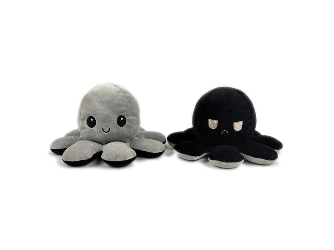 Pulpo reversible best sale gris y negro