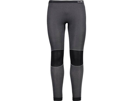 Pantalones Ajustados Unisex CMP Malla Seamless Gris para Montaña (14 - 16 Años)