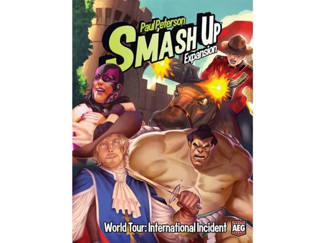 Juego de Mesa AEG Smash Up: World Tour International Incident (Inglés - Edad Mínima: 8)