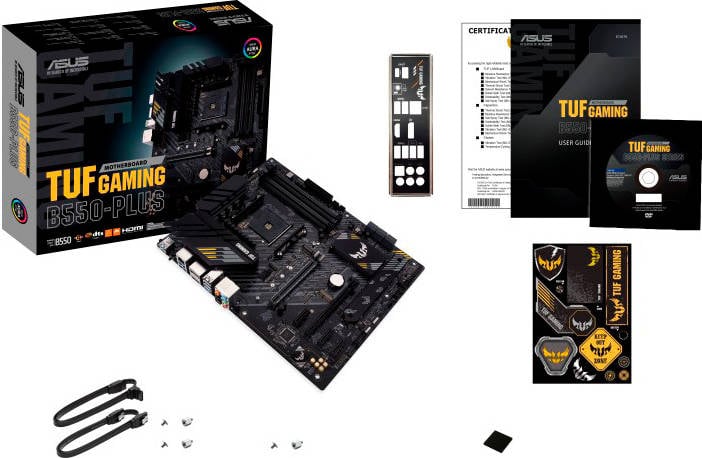 Placa Base ASUS TUF GAMING B550-PLUS (Socket AM4 - AMD B550 - ATX)