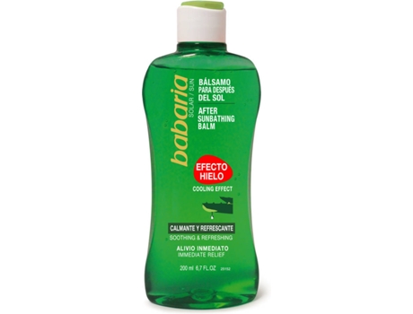 After Sun BABARIA Bálsamo Efeito Helado Aloe Vera (200 ml)