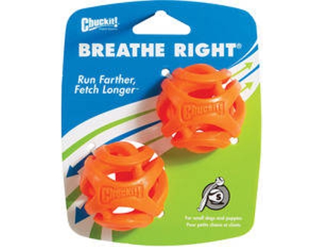 Bolas para Perros CHUCKIT Breathe Right Fetch pequeño 2 und