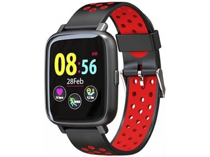 Billow Xs35x Pantalla bluetooth negro rojo reloj sport watch xs35 blackred deportivo multicolor technology smart xs35br