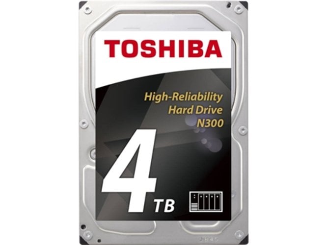 Disco HDD Interno TOSHIBA NAS N300 3.5'' (4 TB)