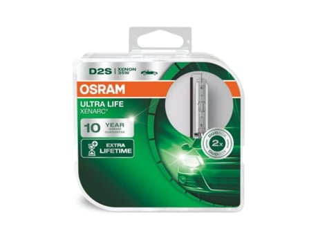 Kit 2 Lámparas xenón D2S 85V35W Ultra Life xenarc® Hcb OSRAM