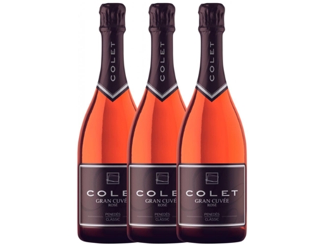 Espumante COLET Colet Gran Cuvée Rosé Extra Brut Penedès Reserva (0.75 L - 3 unidades)