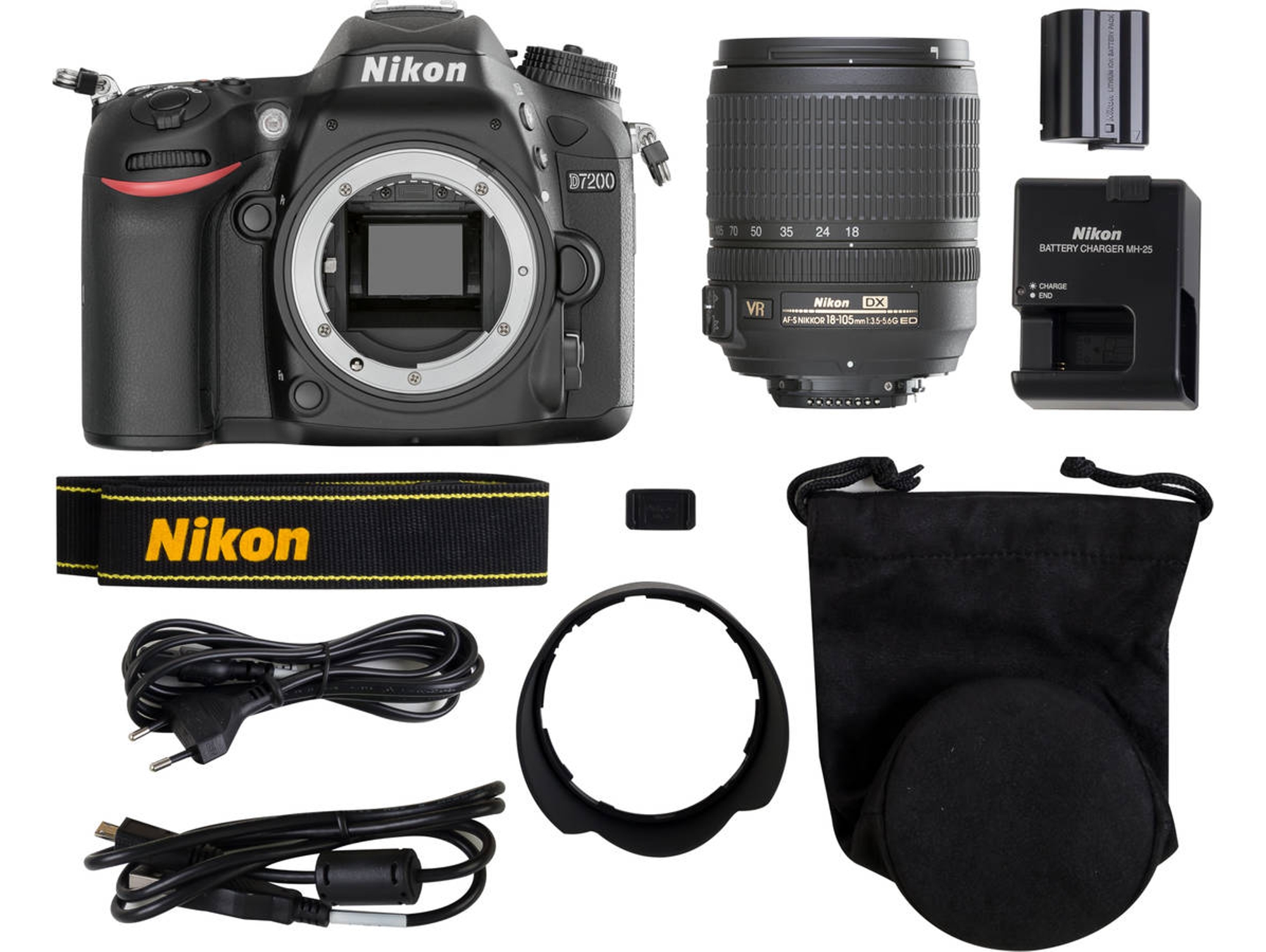 Objetivo NIKON Dx Af-S 18-105mm (Encaje: Nikon DX - Apertura: f/3.5-5.6 -  f/22-38)