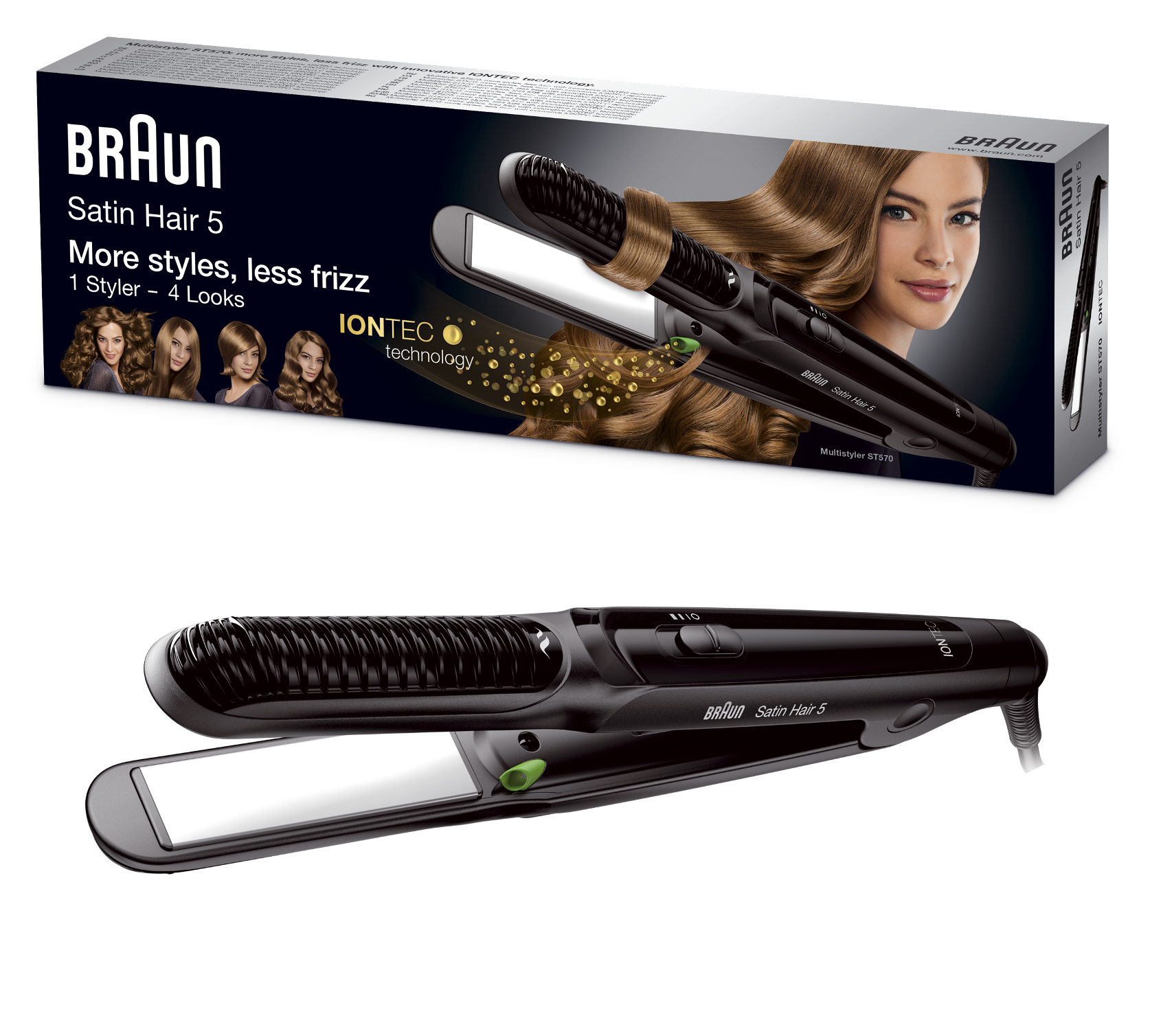 Plancha de Pelo BRAUN ST570 Satin Hair 5