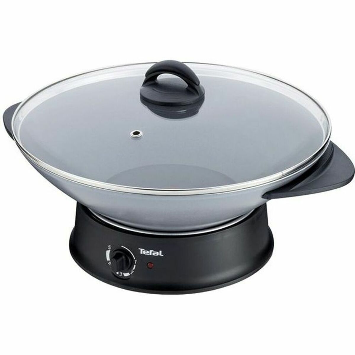 Wok TEFAL Wk302012 1200 W Negro