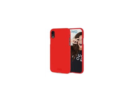 Jaym - Carcasa De Silicona Soft Feeling Rojo Para Apple Iphone 7 / 8 / Se 2020 - Acabado De Silicona -Tacto Ultra Suave