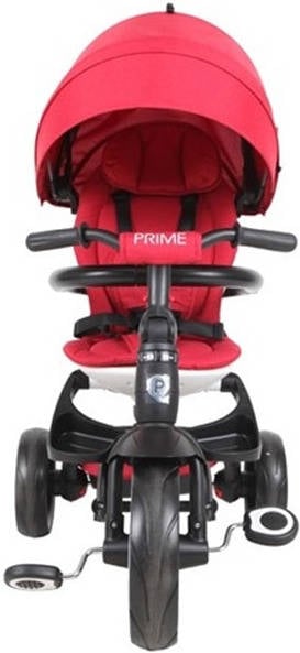 Triciclo Evolutivo Qplay prime amarillo rojo plegable de 10 36 meses soporta 25