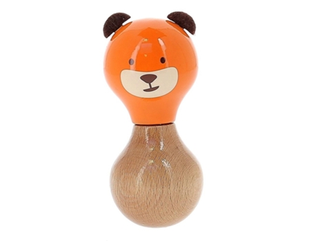 Juguete de Madera VILACRattle Maracas Marcel The Bear (Edad Mínima Recomendada: 1 año)