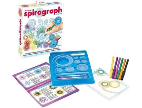 Spirograph Design Set boxed juego creativo world brands kit dibujo 8