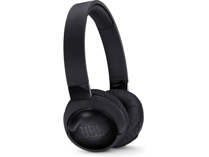 Auriculares De Diadema jbl 600 anc negro 600btnc bluetooth llamadas pure bass cancela ruido supraaurales con activa batería hasta 12 horas y tune600nc on ear noise cancelling