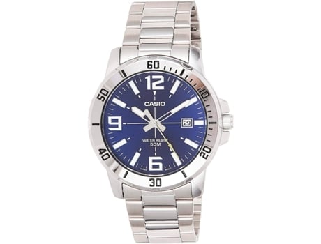 Reloj CASIO Hombre (Metal - Azul)