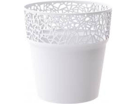 Maceta PROSPERPLAST Tree (Blanco - 12 x 12.2 cm)