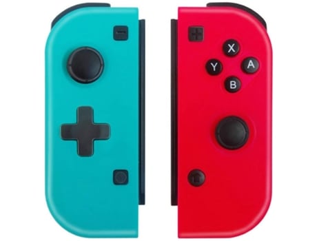 Joypad inalámbrico para Switch, Joypad Joypad inalámbrico (L-R) Compatible con Gamepad de control remoto de interruptor de consola(azul rojo