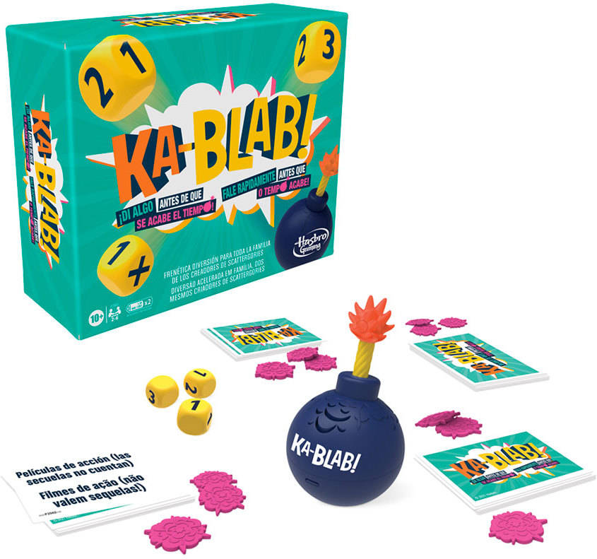 Juego Educativo HASBRO Kablab (Edad Mínima: 10 Años - 8,1 x 22,86 x 19,05 cm)