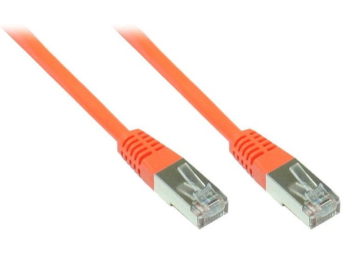 Cable de Red ALCASA (RJ45 - 50 cm - Naranja)