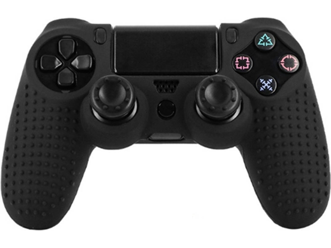 Funda de Silicón WJS CT0837-Black para PS4 (Negro)