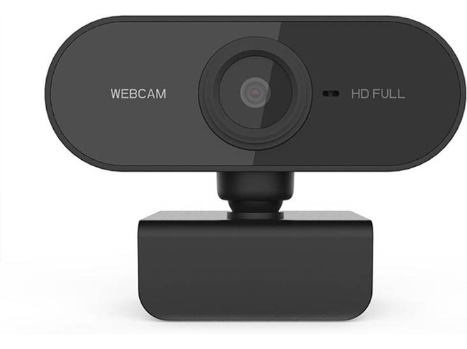 Webcam GOEIK 07-web-FHD-P (Full HD 1080p con Micrófono Estéreo - Negro)