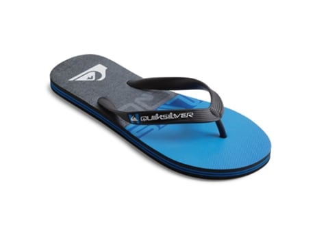 Molokai Sandalias Wordblock Azul Negro EU 42 Hombre QUIKSILVER