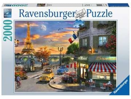 Puzzle RAVENSBURGER Paris Sunset rompecabezas 2000 pieza(s) Paisaje