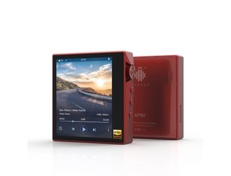 Reproductor MP3 Bluetooth HiFi SLOWMOOSE Rojo