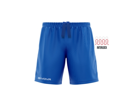 Pantalones Cortos de Fútbol para Niño Unisex GIVOVA (4XS - Azul)