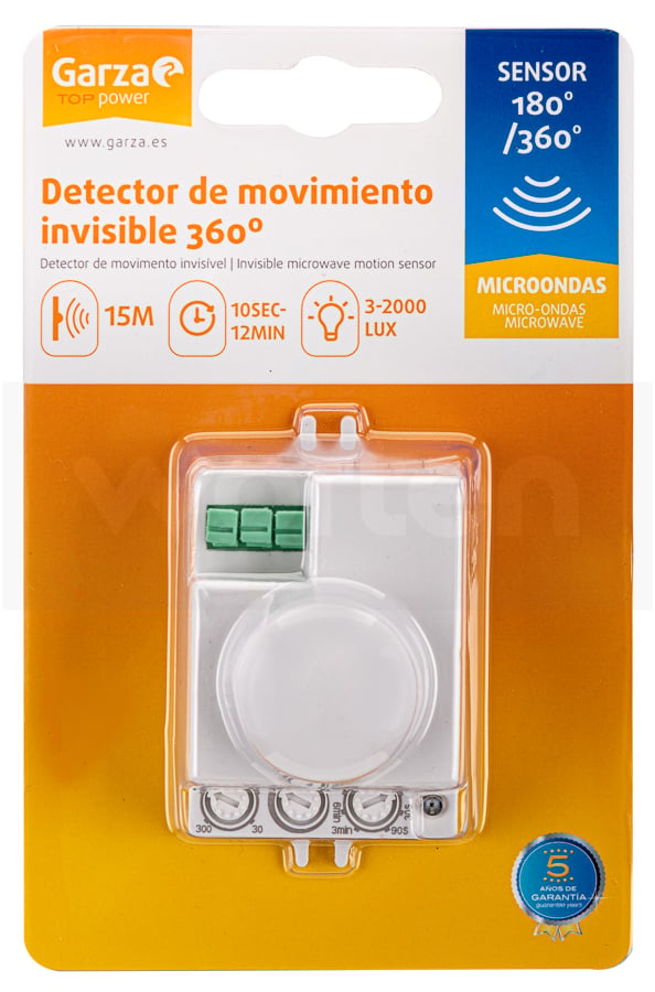 Detector de Movimiento invisible GARZA 430036