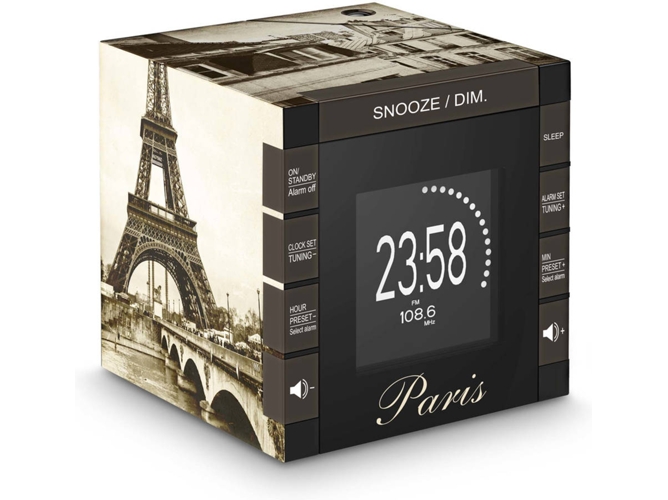 Radio Despertador BIGBEN INTERACTIVE RR70PPARIS