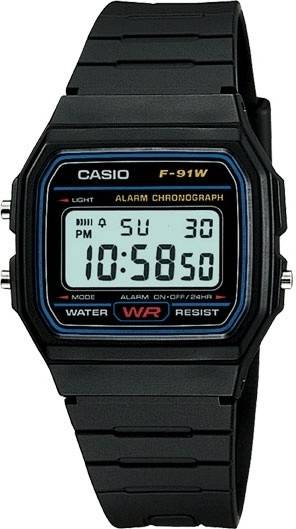 Reloj Digital CASIO Hombre (Acero y Resina - Negro)