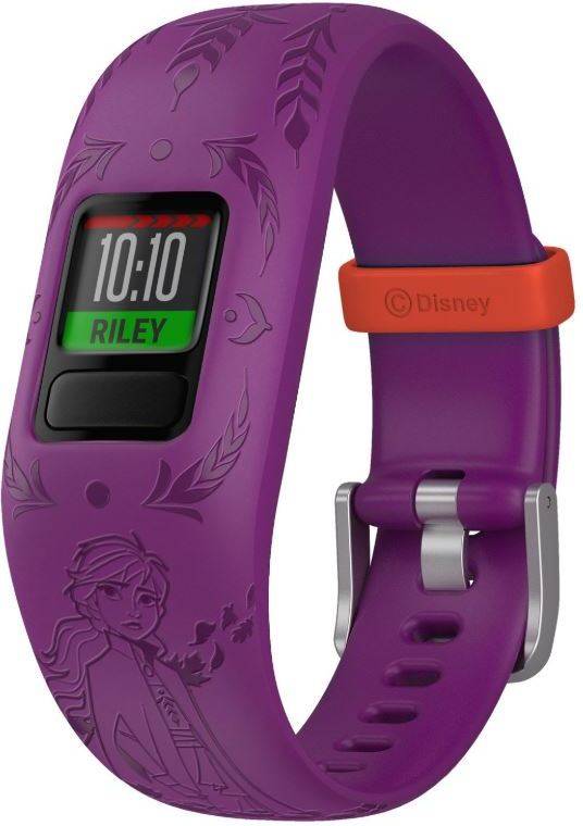 Pulsera de Actividad GARMIN Vivofit JR2 Frozen (Bluetooth - Morado)