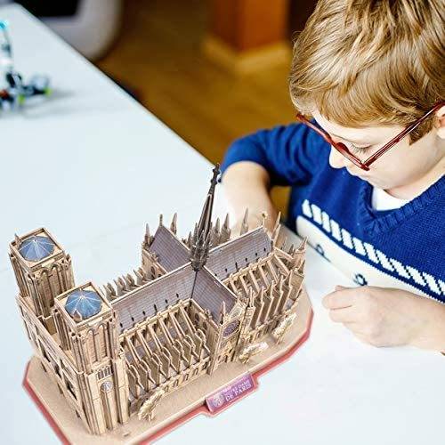 Puzzle 3D Notre Dame (Edad Minima: 8 años - 128 piezas)