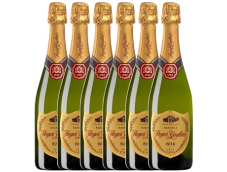 Espumante ROGER GOULART Roger Goulart Brut Cava Reserva (0.75 L - 6 unidades)