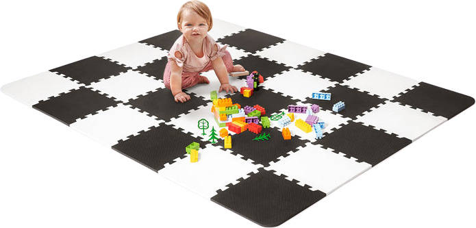 Alfombra de Actividades KINDERKRAFT Luno Black