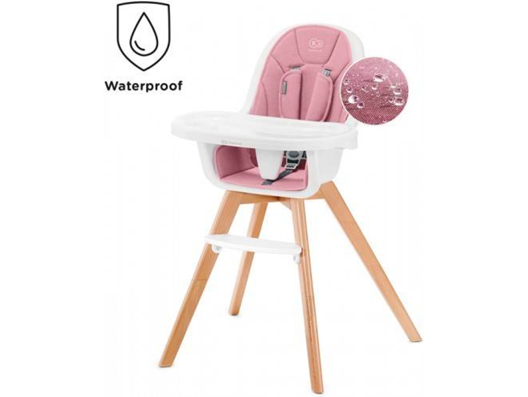 Trona KINDERKRAFT 2 in 1 TIXI pink