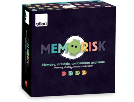 Jogo de Mesa VILAC Memorisk (6 Anos)