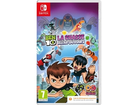 Videojuegos Nintendo Switch Código de descarga Ben 10: The Power Hunt Nintendo Switch Código de descarga