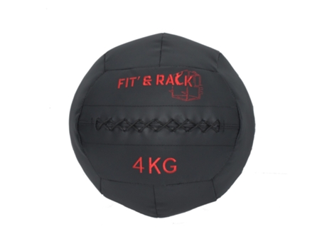 Balón Medicinal FIT & RACK Multicolor (Cuero Sintético)