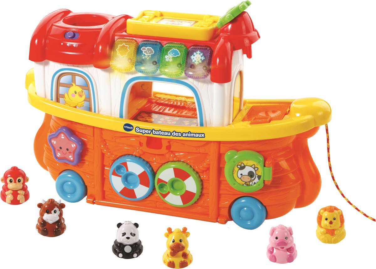 Juguete Interativo VTECH Super Bateau des Animaux